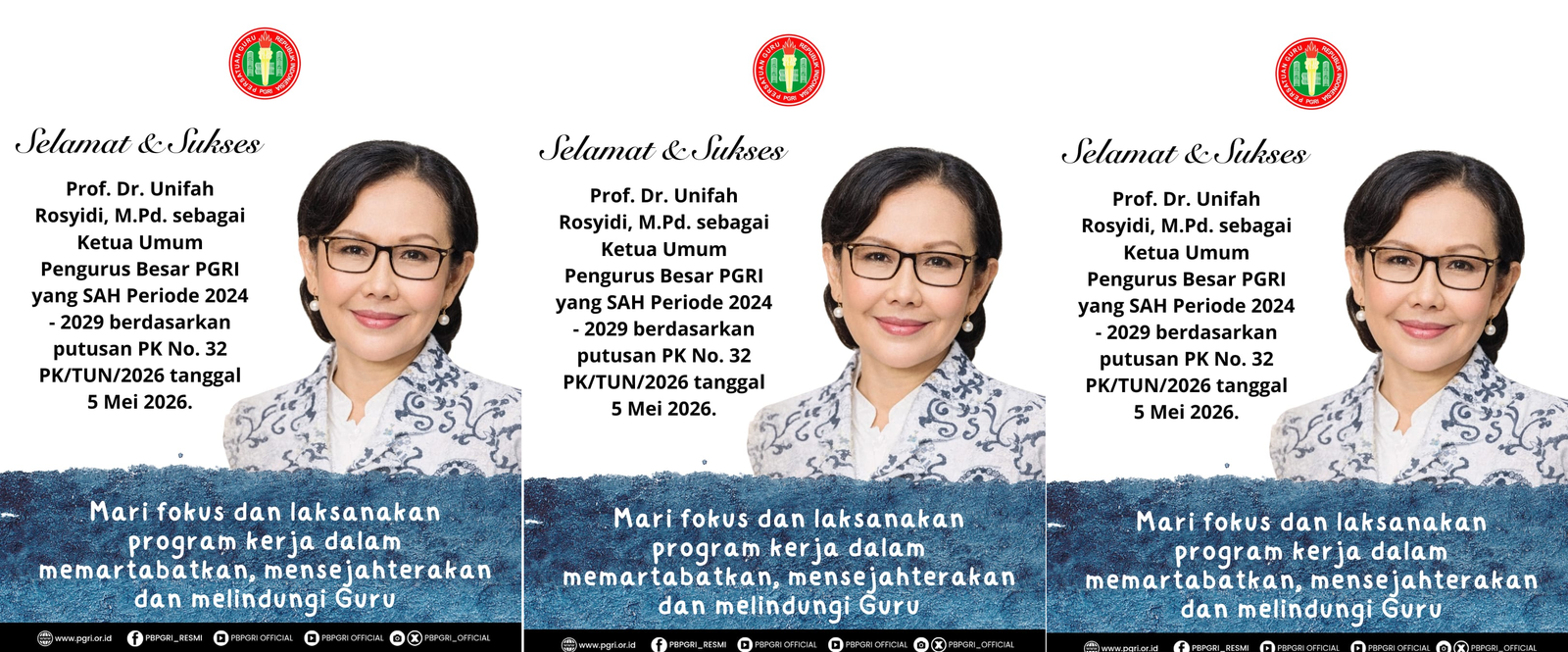 Poster Ucapan Selamat